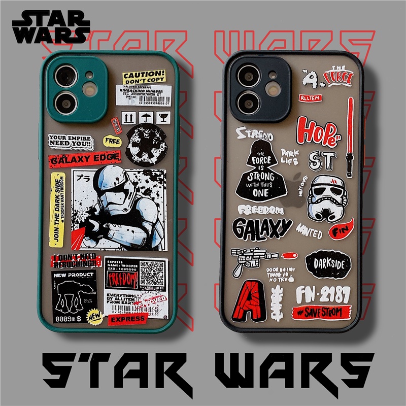 Hard case Desain Star Wars Untuk iPhone 13 Pro Max 12 11 Pro 8 7 6s Plus X XR XS Max