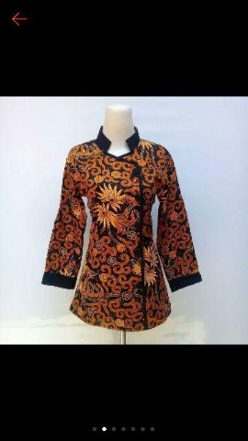 Batik Couple Original Pekalongan Sarimbit Batik Motif Kembang Kenongo