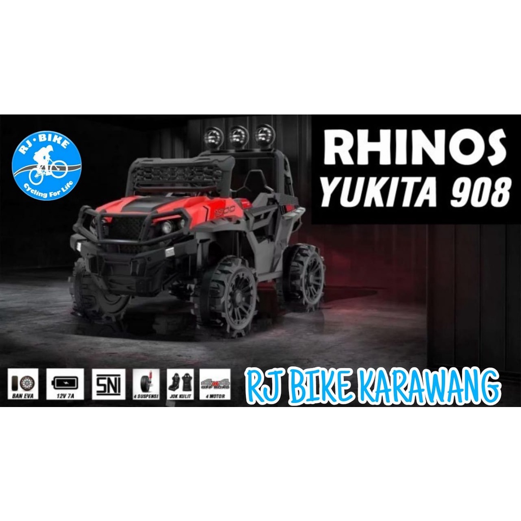 YUKITA MOBILAN AKI MAINAN 908 RHINOS