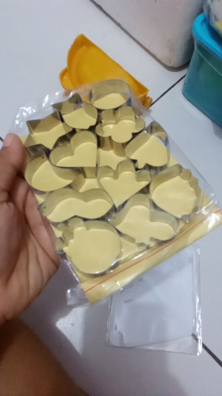 Cetakan Kue Kering/cutter Cookies Isi 15