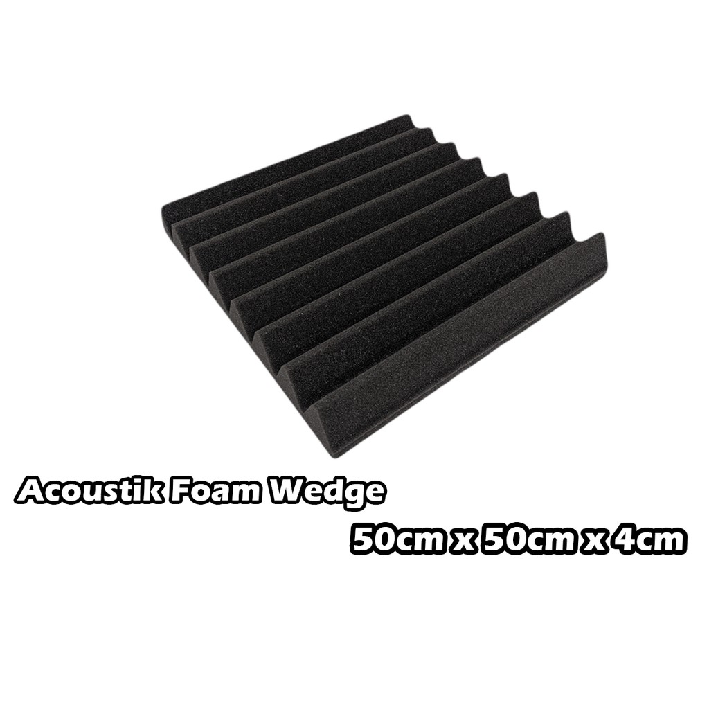 Accoustic Foam Wedge Zigzag - Busa Peredam Suara Zigzag 50x50cm