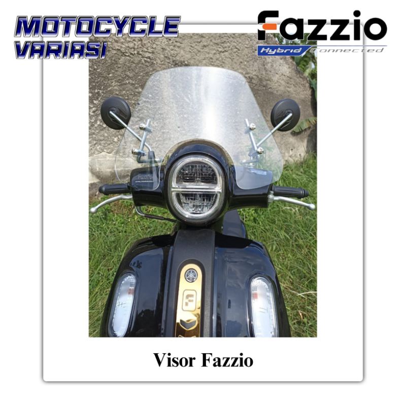 Visor Fazzio Windshield Fazzio Penadah Angin Fazzio PNP