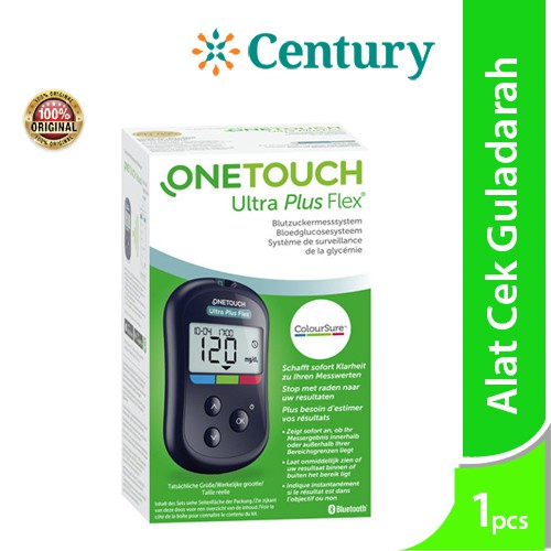 One Touch Ultra Plus Flex Blood Glucose Monitoring System/Alat test gula darah/Diabetes