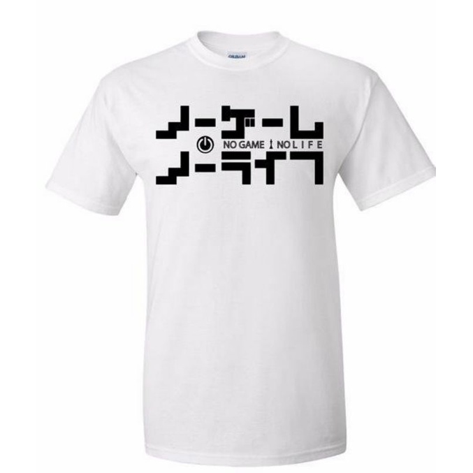 baju kaos tshirt anime manga no game no life ngnl sablon digital polyflex