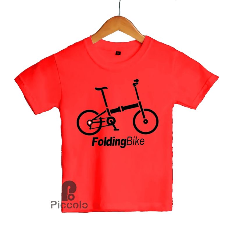 Kaos Baju anak anak Sepeda Lipat Folding Bike Kaos Sport -