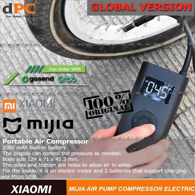Xiaomi Mijia Pompa Ban Elektrik Air Pump Compressor Electric