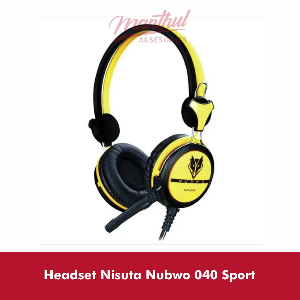 Headset Nisuta Nubwo 040 Sport