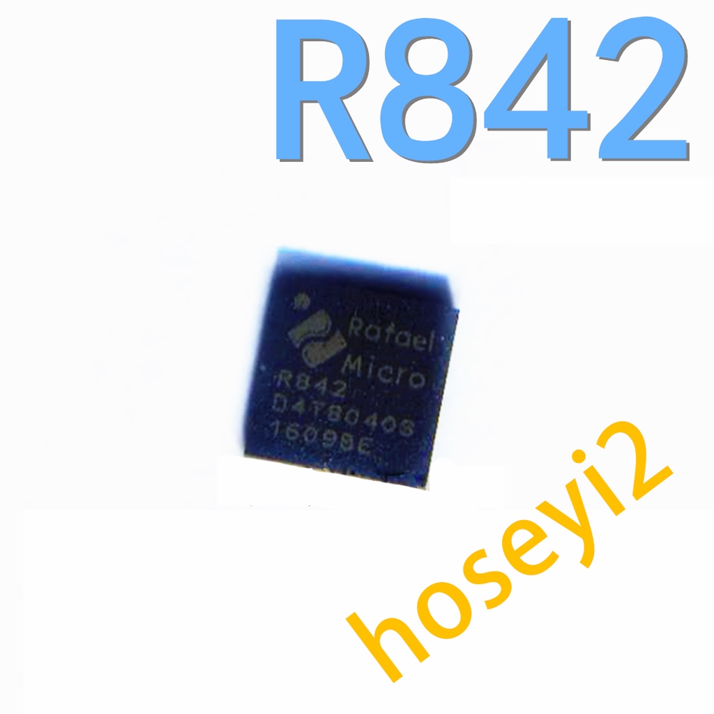 2pcs R842 R842 QFN24 Chip Layar LCD Frekuensi Tinggi