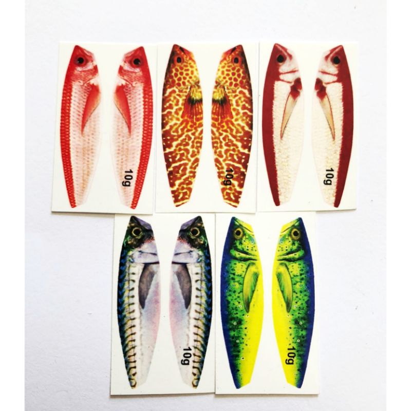 Water Slide Decal Jigpara 10g 20g