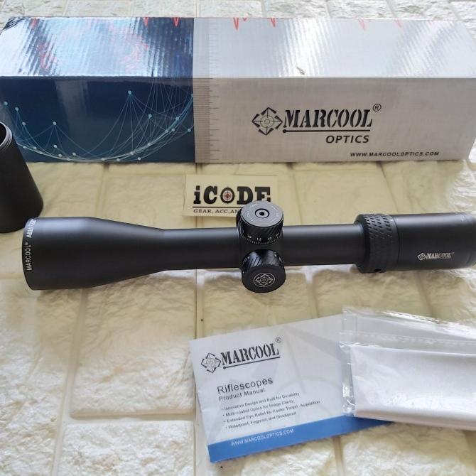 Scope Marcool Assailant 4-16X44 Sf Hk Reticle Wide View Angle Antishok Terbaru