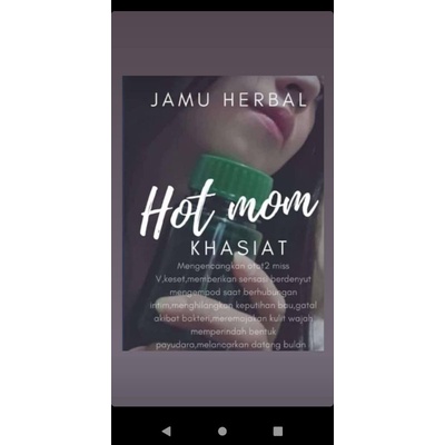 

Hot Mom Jamu Herbal
