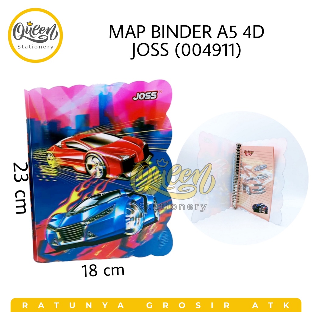 

1 PCS MAP BINDER A5 4D JOSS (004911) / BINDER A5 / MAP BINDER / MAP BINDER LUCU