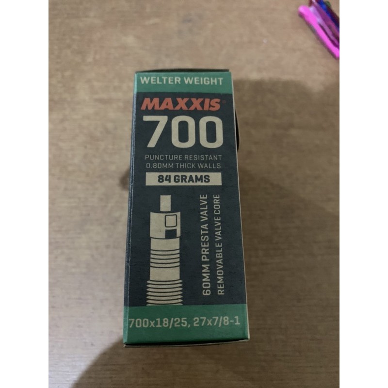 Ban Dalam 700 x 18 - 25c Maxxis Pentil Presta Panjang 60mm