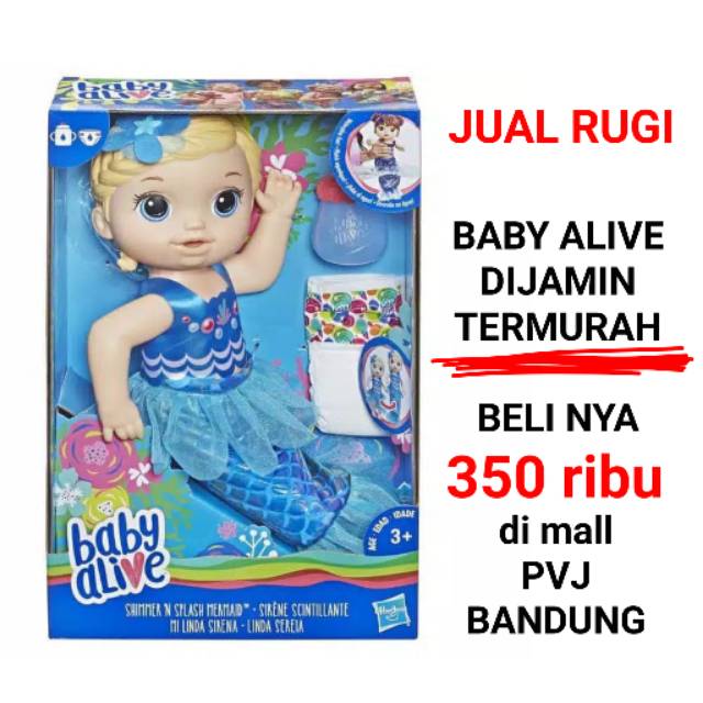 Baby alive mermaid baby alive diapers baby alive dot boneka bayi boneka mermaid doll