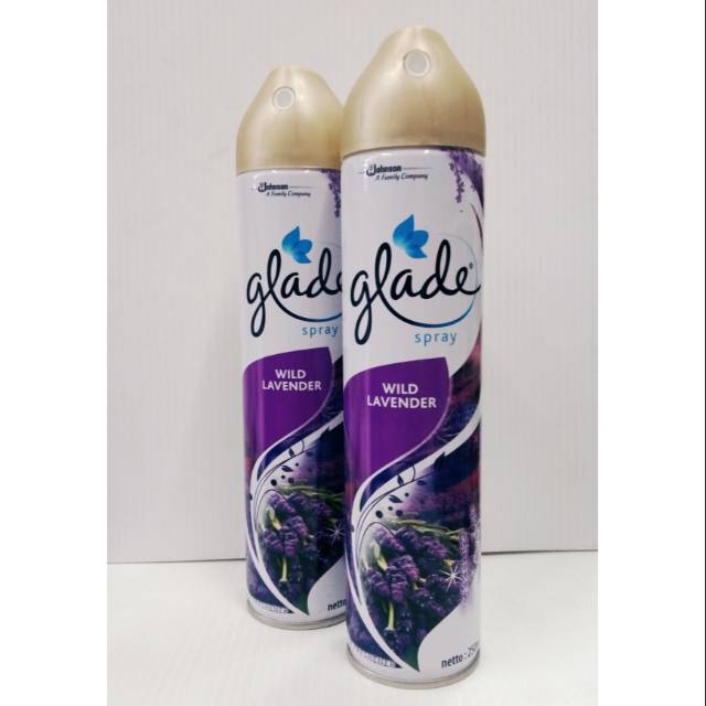 Jual GLADE PENGHARUM RUANGAN AIR FRESHENER SPRAY WILD LAVENDER 250ML ...