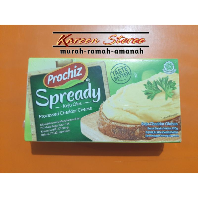 

Keju Oles Prochiz Spready kemasan 160gr