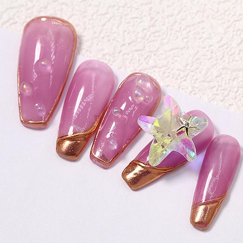 Mxbeauty 3D Nail Art Dekorasi Charms Stones Manicure Jewelry Sparkling Shiny Aksesoris Kuku Kristal Kerajinan