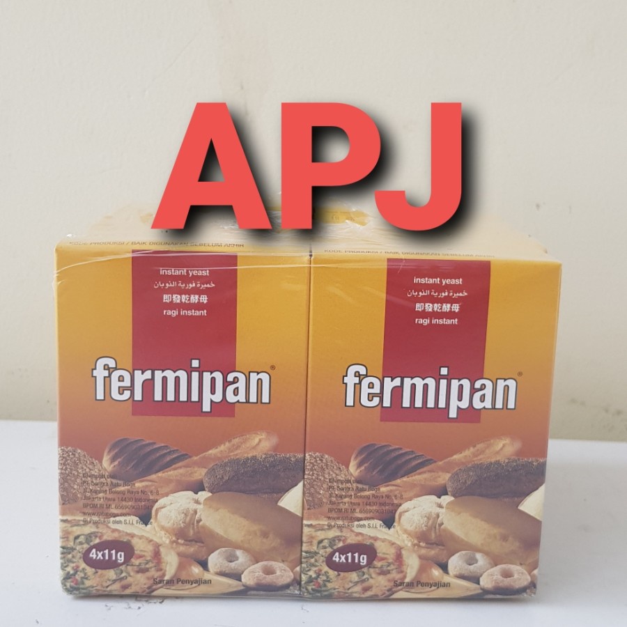 

Fermipan Ragi Instant Ragi Kering Yeast 4x11gr