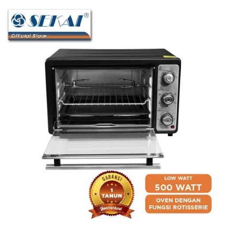 SEKAI Oven Listrik Low Watt OV 260 - Kapasitas 26 Liter