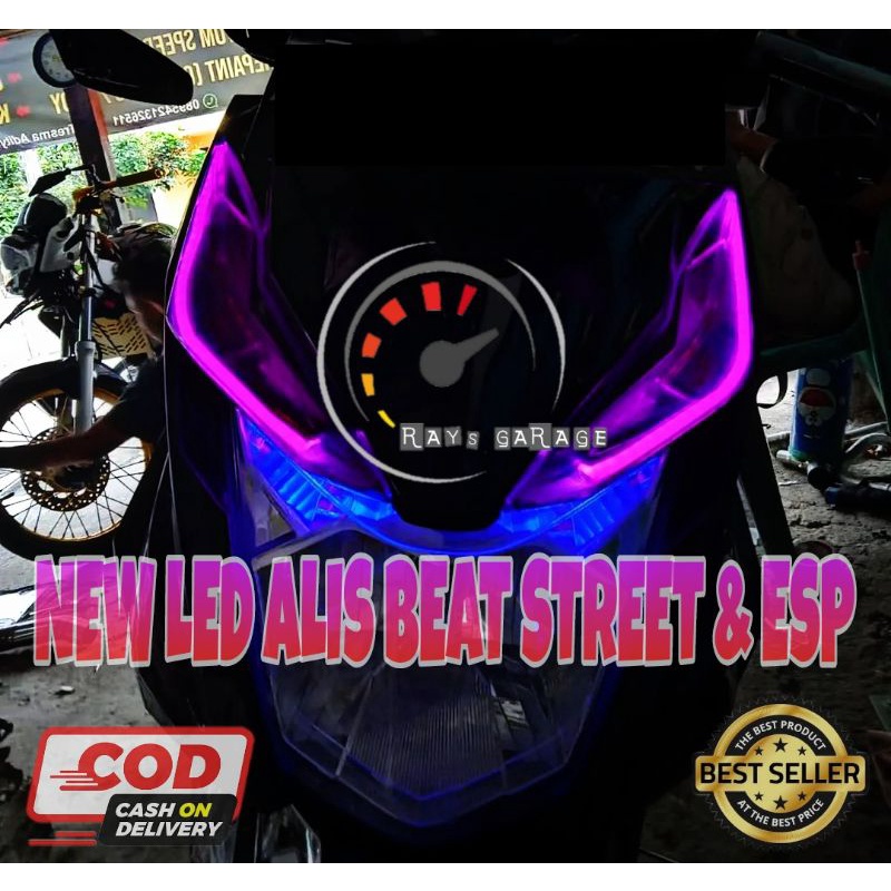 NEW LED ALIS NO BINTIK HONDA BEAT STREET BEAT ESP SUPER TERANG
