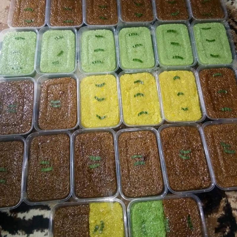 

Wajik Gula Merah / Pandan
