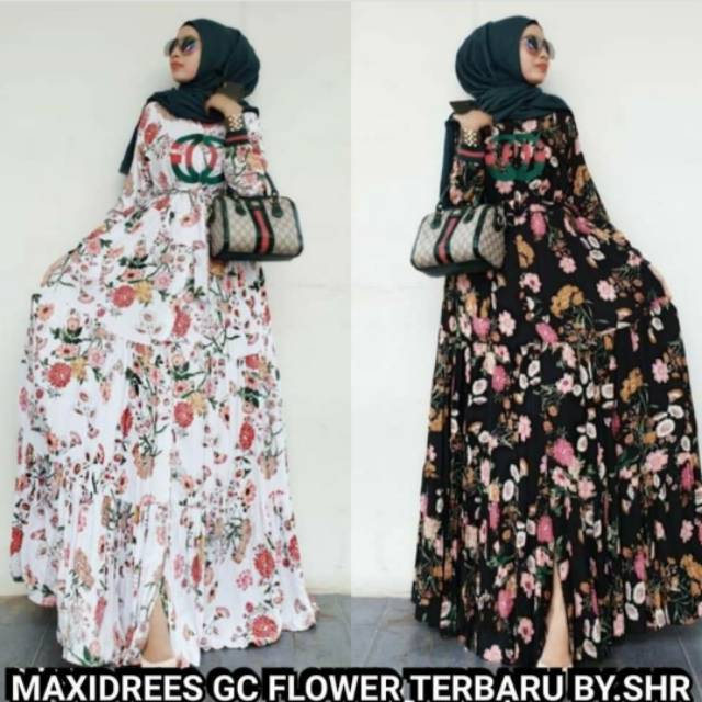 Maxi Dress GC Flower SHR
