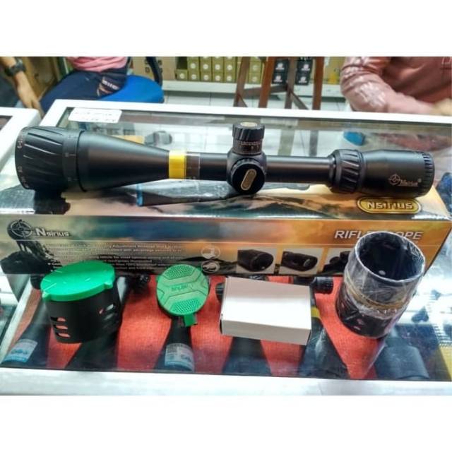 Telescope Teleskop Nsirius 6-24x44 AOE IR Gold Riflescope Hunting