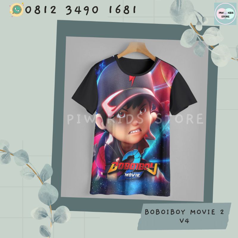 KAOS ANAK LAKI-LAKI BOBOIBOY MOVIE 2 V4