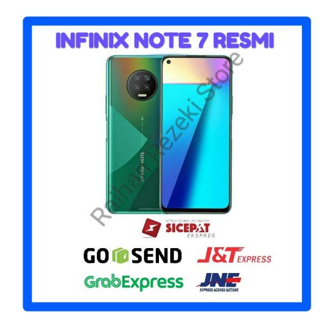 Infinix Note 7 Lite 4/128 GB Garansi Resmi