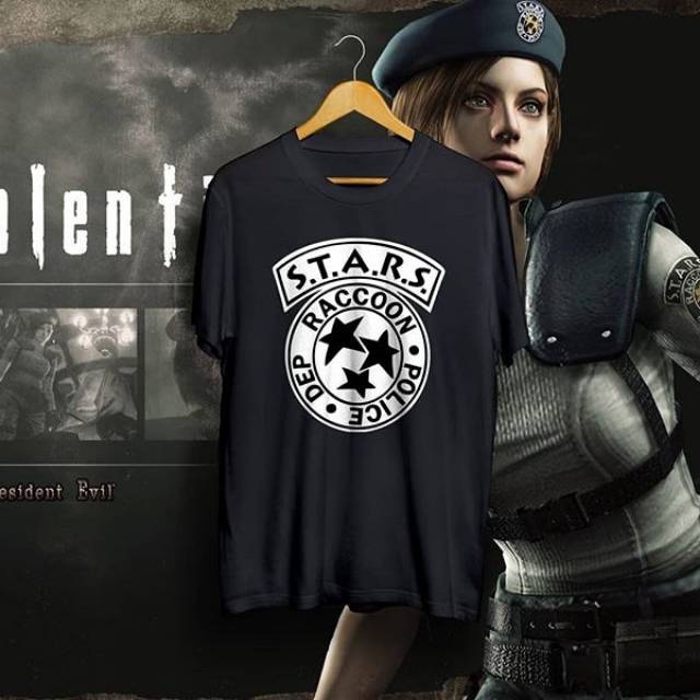 Kaos Resident Evil | Baju Resident Evil | T-Shirt Resident Evil