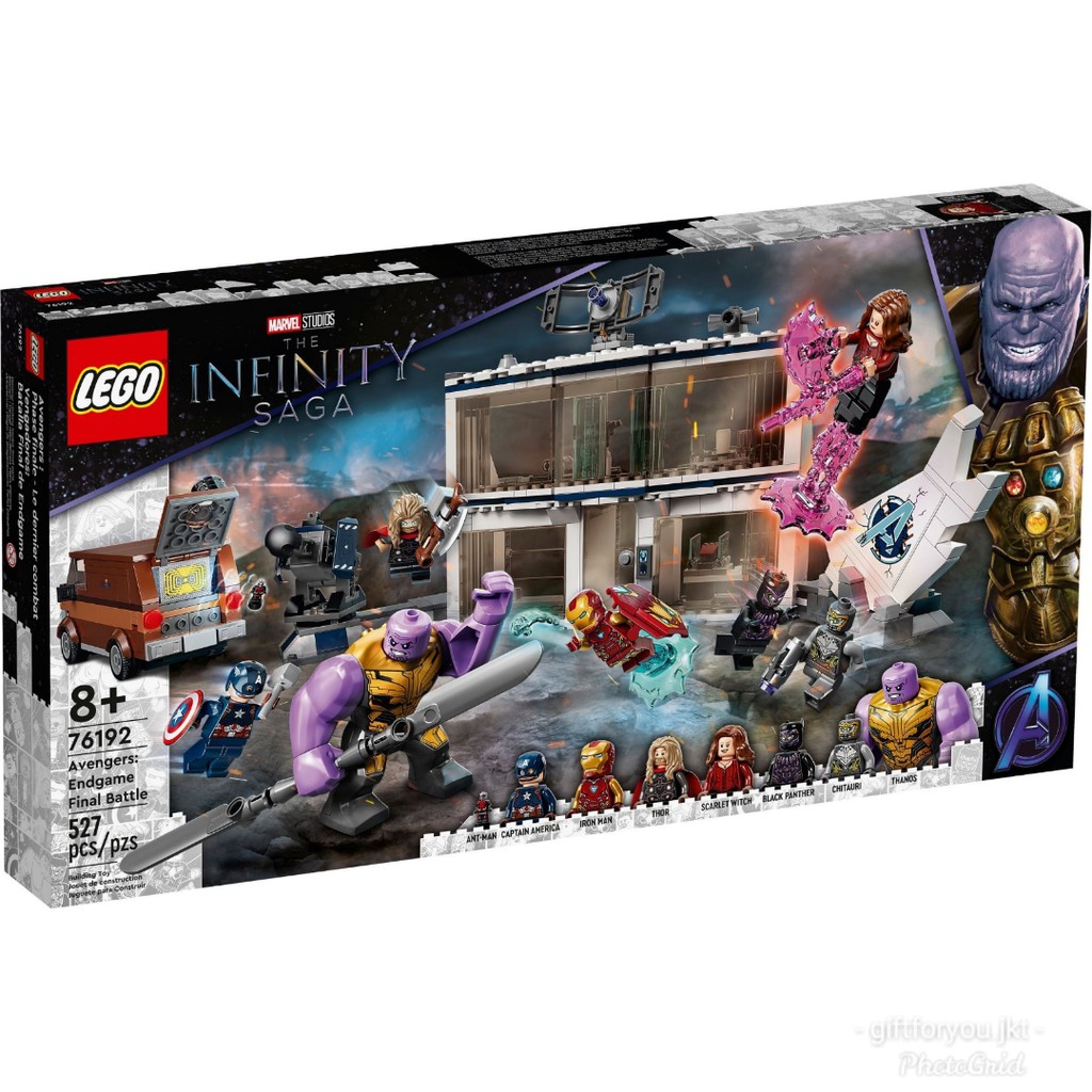 Lego Marvel 76192 Avengers Endgame Final Battle Bricks Action Figure Super Hero Toy Mainan Original Shopee Indonesia