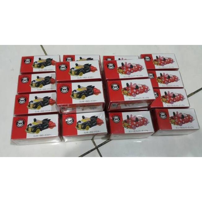 Tomica Disney Mickey Roadster Tuxedo N Minnie New Polkadots Terlaris