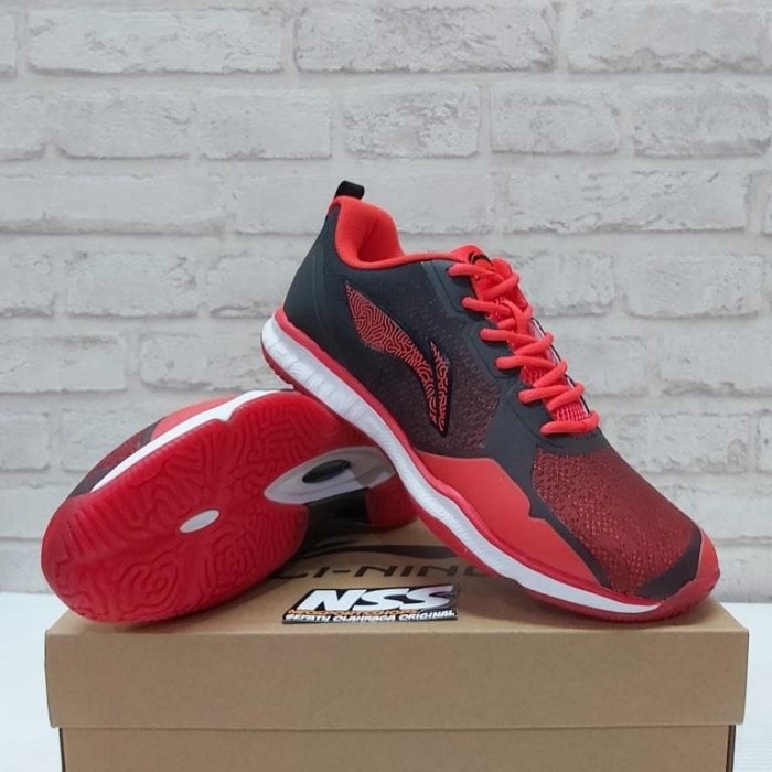 Order Langsung Sepatu Badminton Lining Wind Lite AYTP 045-1 Original windlite - 40.5 Berkualitas