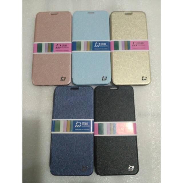 Flip cover / flip case - BlackBerry Leap/z20 - Merek huanmin