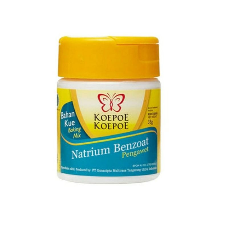 

natrium benzoat 33 gr