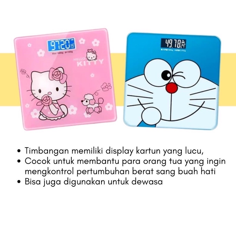 Hello Kitty Timbangan Digital