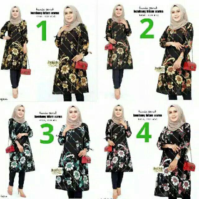 Batik Dolby Dolbi Dobby Doby Tenun Sutra Tulis Katun Atbm Baron Atasan Batik Wanita Sogan Srg308