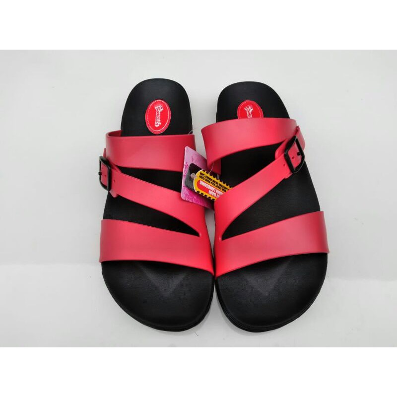 Sandal slop wanita/sandal slop perempuan yumeida LD-7121 L ukuran 36-41-2