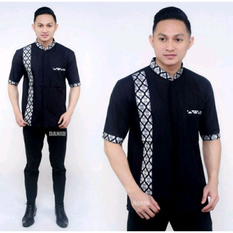 Baju Muslim Pria / Baju Koko Terbaru 2024 Size M, L, XL