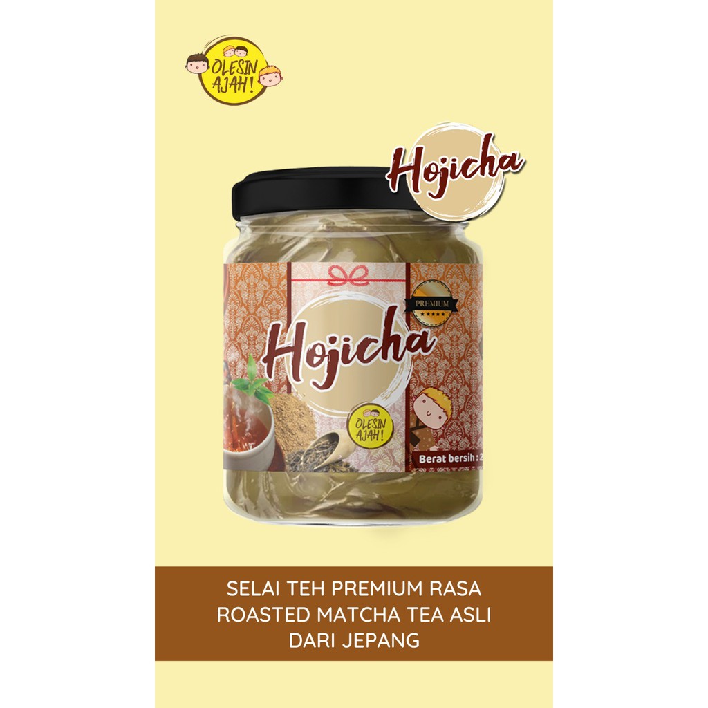 

Selai Hojicha 200gr - OlesinAjah - Homemade