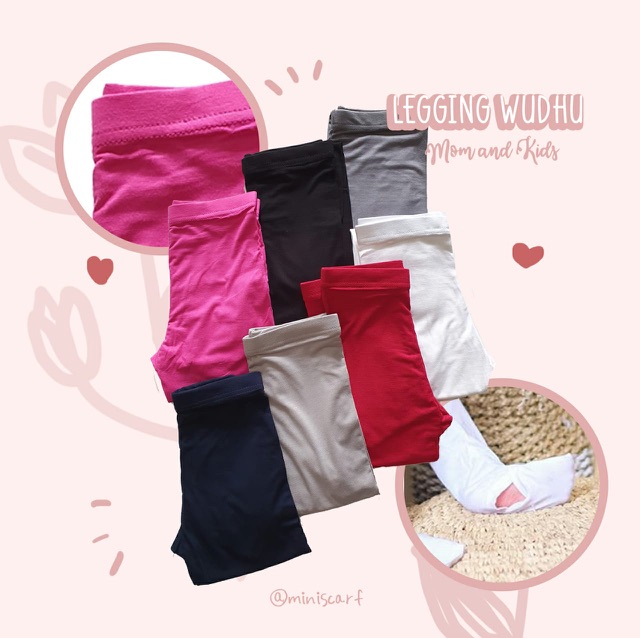 Legging Wudhu legging anak Legging Rayon