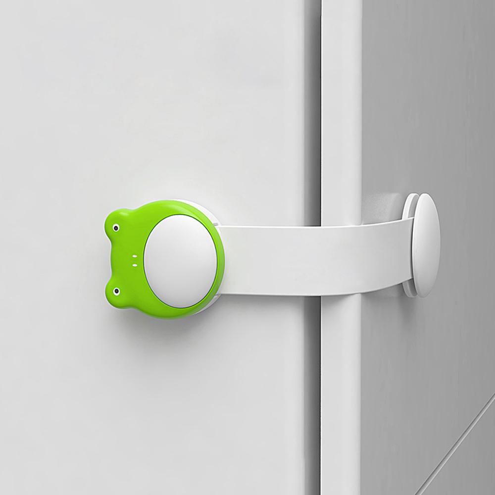 Lanfy Safety Lock Pengaman Bayi Lemari Kulkas Furniture Laci Sliding Door Locks Strap