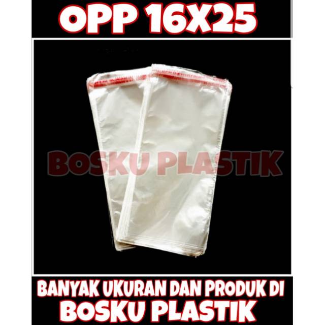 Jual Plastik Opp 16x25 Tebal 03 Isi 100 Lembar Shopee Indonesia 5858