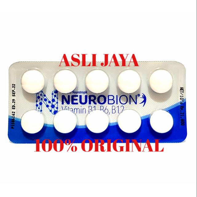 Neurobion Isi 10 Tablet - Tablet Putih