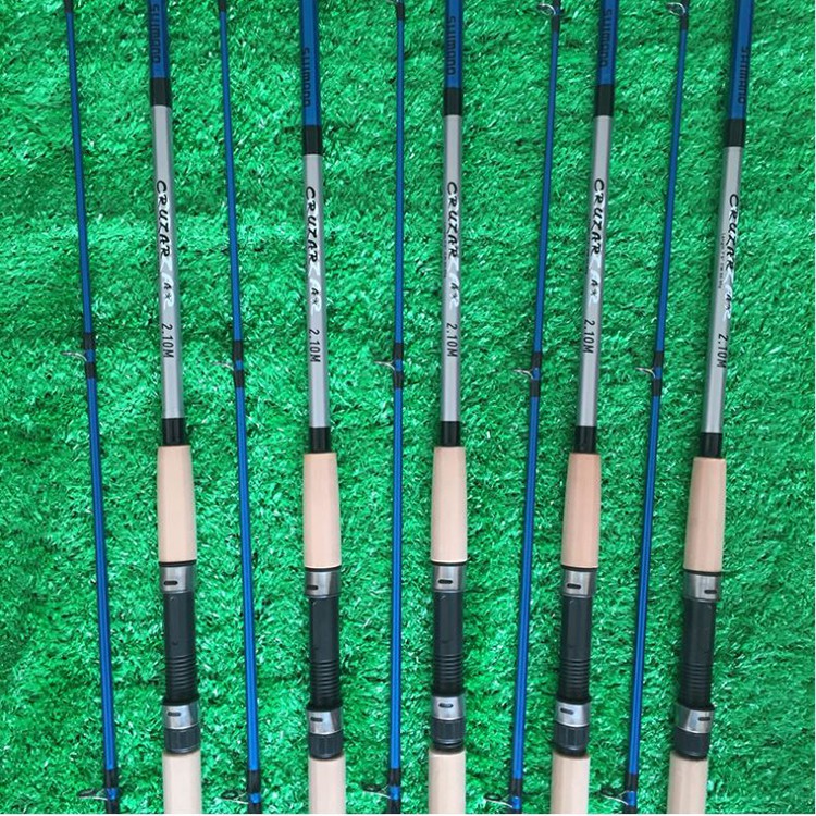 Joran Sambung Dua Shimano Cruzar Packing Pipa PVC Carbon Hollow 10lbs 180 210