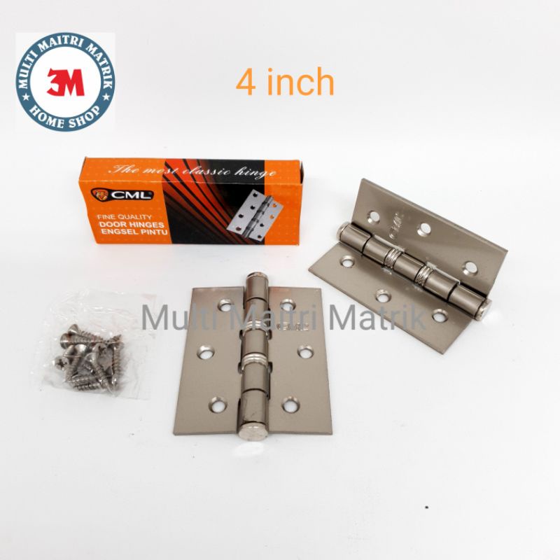 Engsel pintu rumah 4 inch Camel / engsel pintu tebal