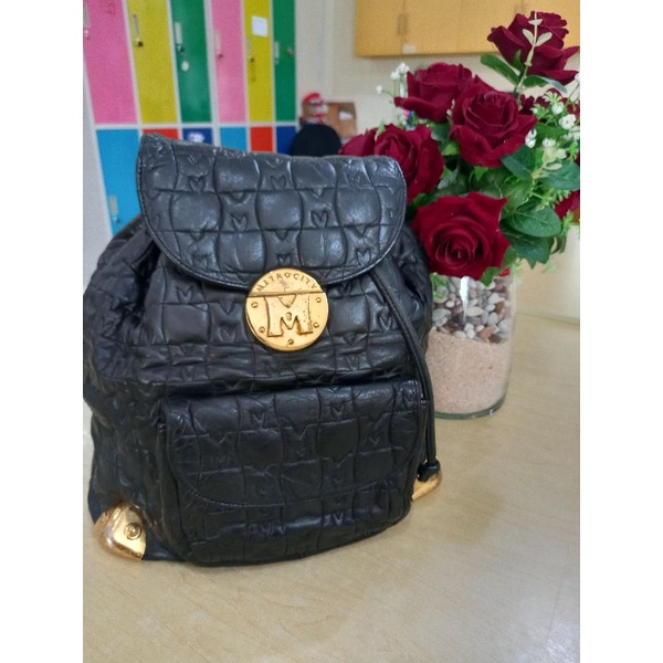 Secondhand Leather Backpack Metrocity