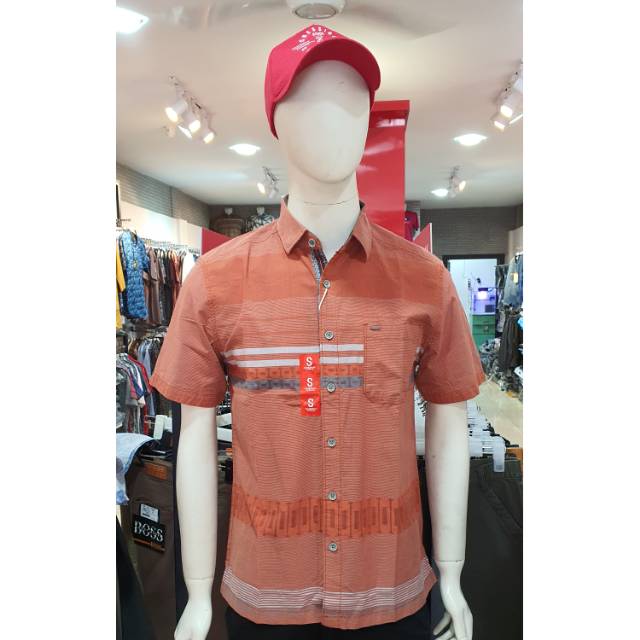 Kemeja casual pria Cardinal