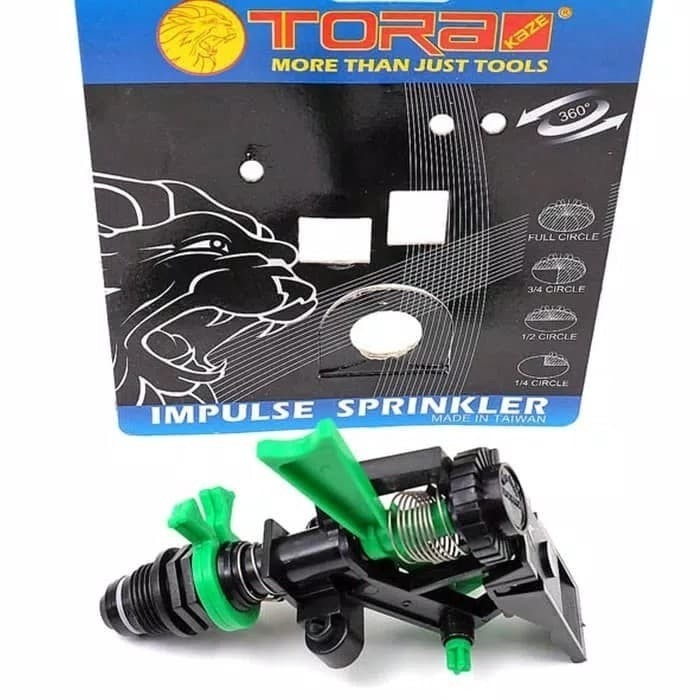 TORA Rotary Impulse Sprinkler Taman Sprinkle Semprotan Air Mancur