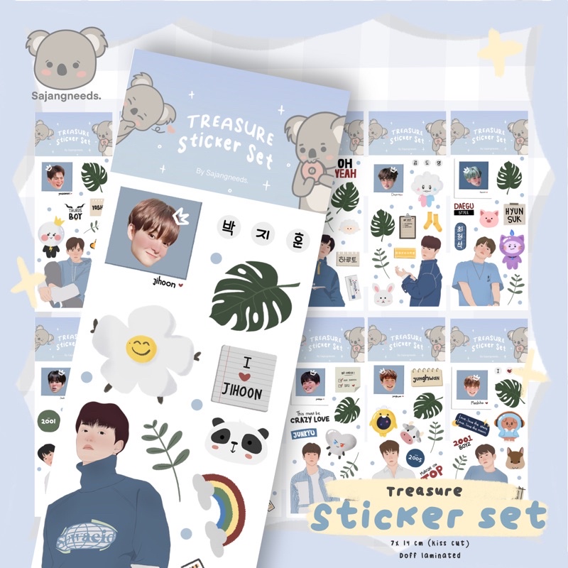 

TREASURE STICKER SET